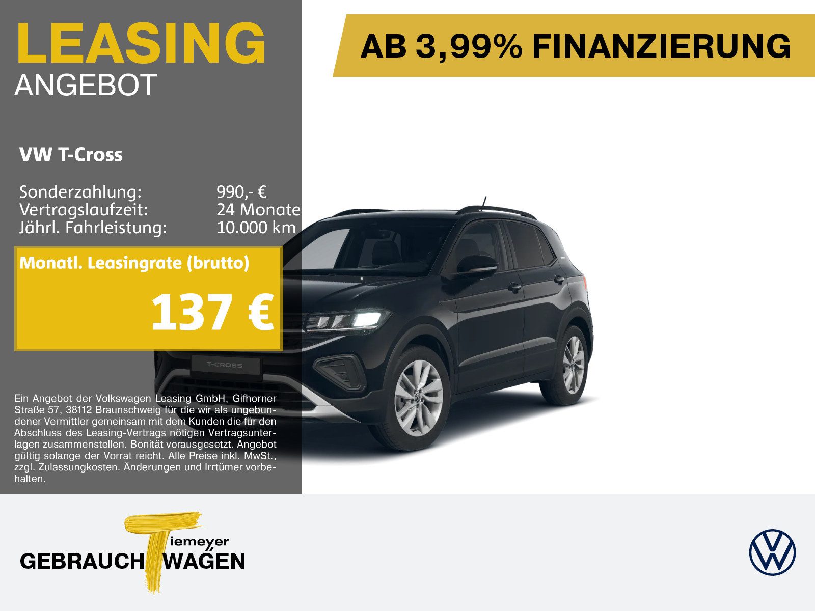 Volkswagen T-Cross – Bild 1