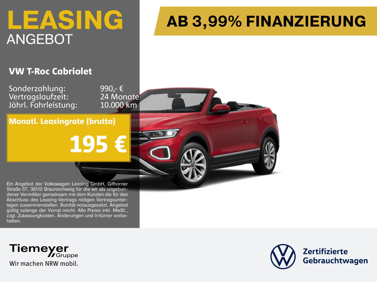 Volkswagen T-Roc Cabriolet – Bild 1